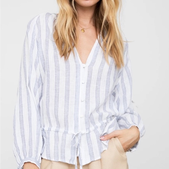 Rails stripped blouse - Picture 1 of 6